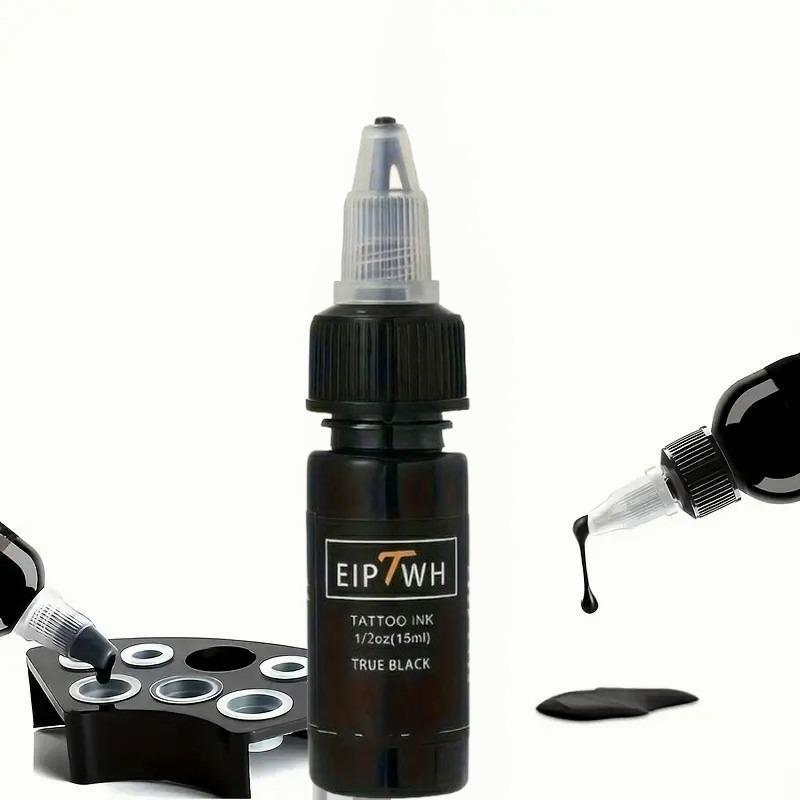 Tattoo Ink Set, 5 Counts Long Lasting Tattoo Pigment, Natural Color Tattoo Pigment, Body Makeup Tool for Tattoo Artist