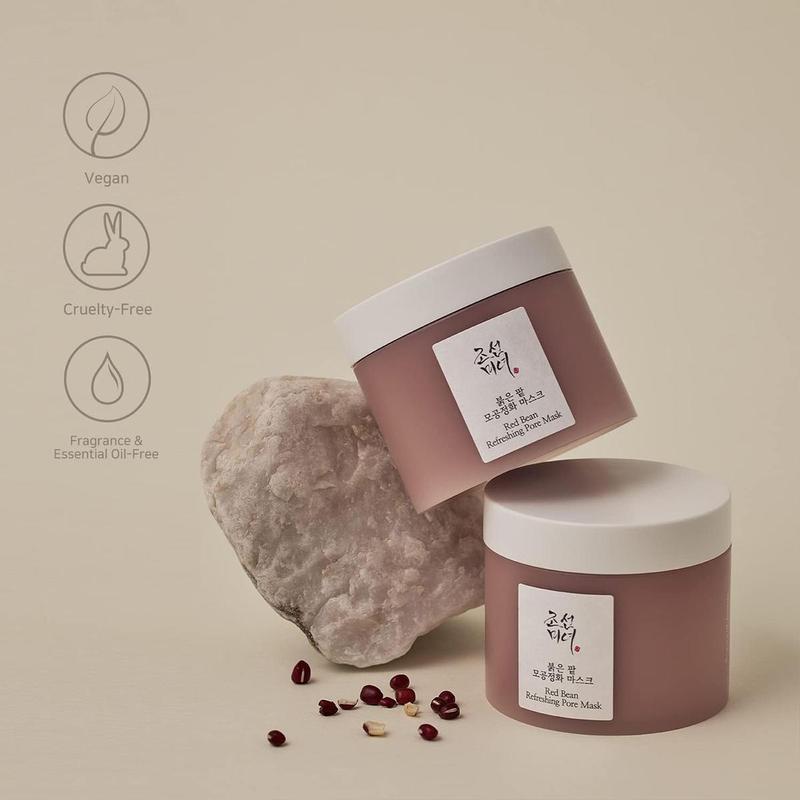 [Beauty of Joseon] Red Bean Refreshing Pore Mask 140ml Sebum Control Deep Cleansing Pore Refining Gentle Exfoliation Cooling skin Clay Korean