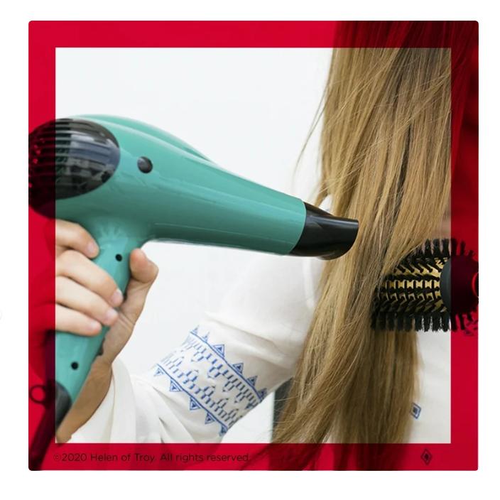 Revlon 1875W IONIC Volume Booster Hair Dryer, Green-Secador de pelo Revlon 1875W IONIC Volume Booster, color verde