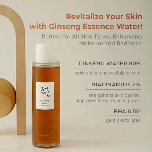 [Beauty of Joseon] GINSENG ESSENCE WATER 150ml glow  deep