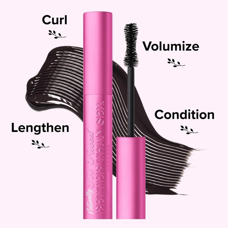 Too Faced Naturally Better Than Sex Volumizing Lengthening 98% Naturally Derived Mascara