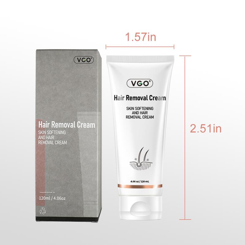 VGO Ultimate Hair Removal Cream: Organic, Gentle, and Confidence-Boosting for Radiant Skin, 120ml 4.6oz