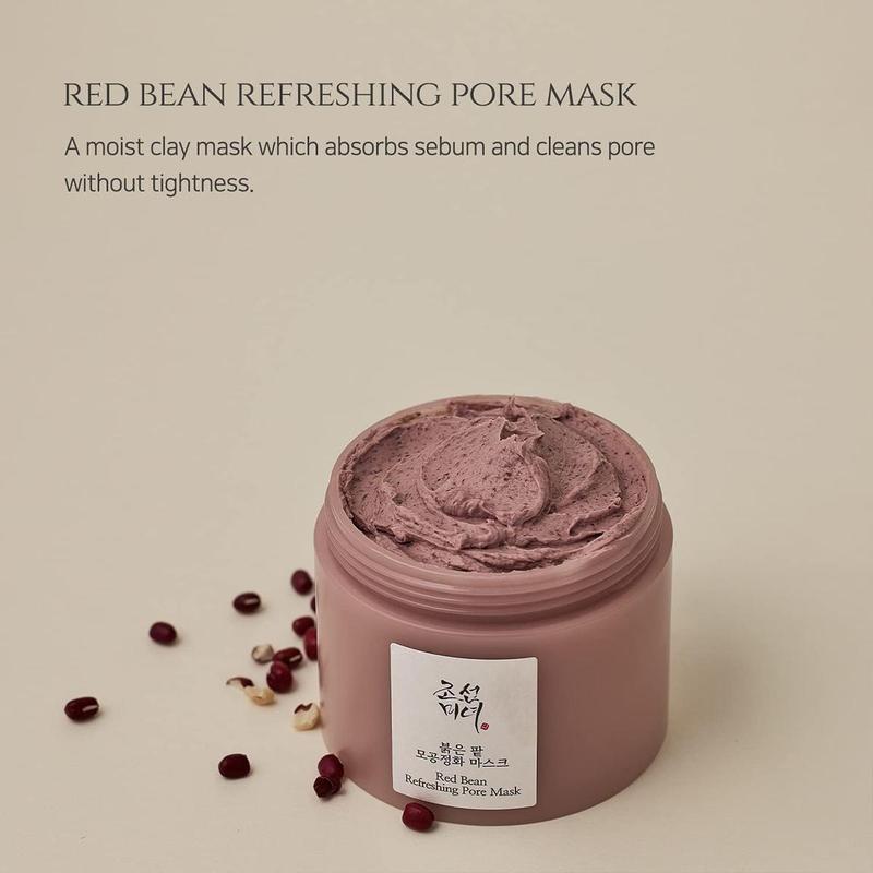 [Beauty of Joseon] Red Bean Refreshing Pore Mask 140ml Sebum Control Deep Cleansing Pore Refining Gentle Exfoliation Cooling skin Clay Korean