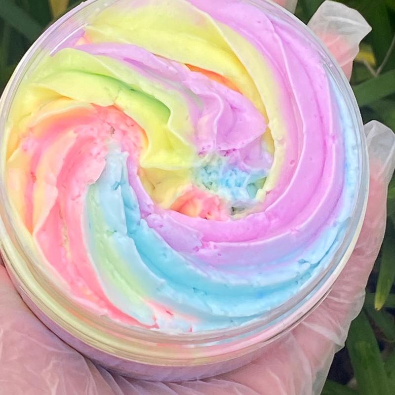 Unicorn Swirl Body Butter,Dry Skin,Moisturized Skin,All Skin Types,Shea Butter,Glowy Skin josie maran new bodybutter