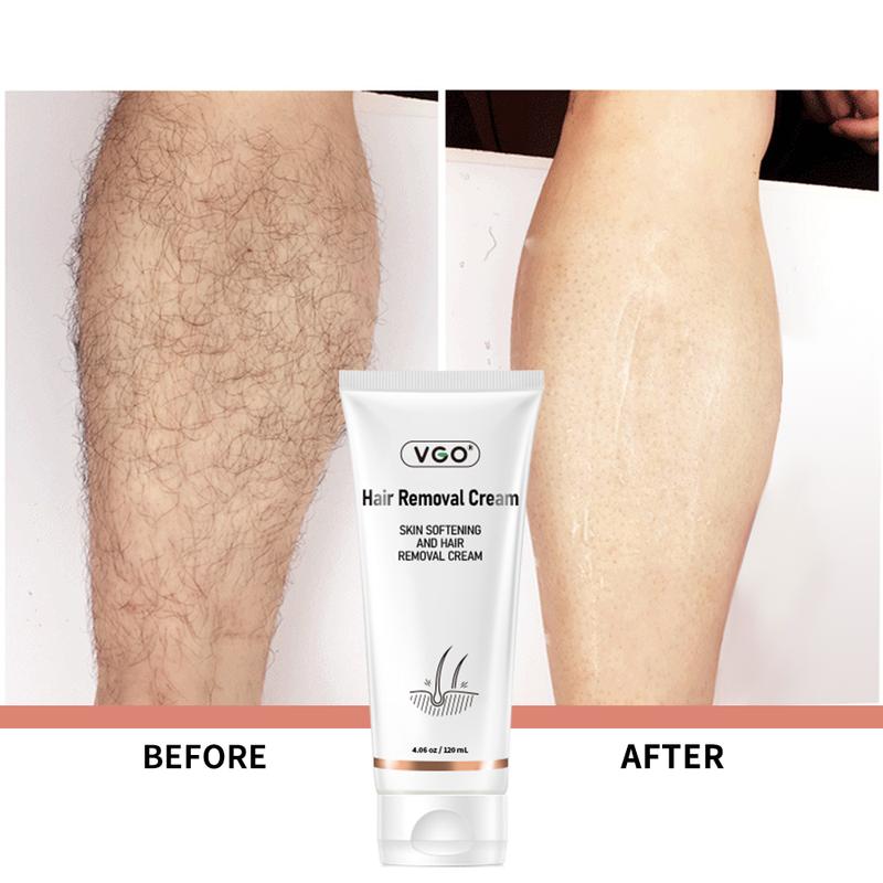 VGO Ultimate Hair Removal Cream: Organic, Gentle, and Confidence-Boosting for Radiant Skin, 120ml 4.6oz