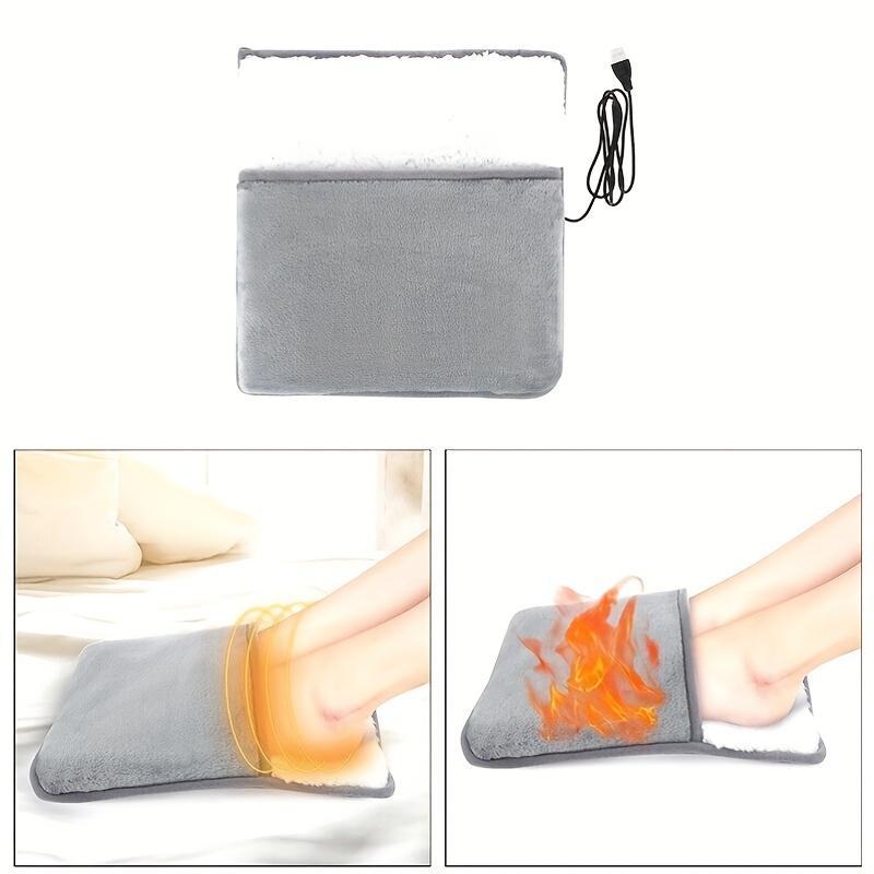 Comfort Body Care Electric Heated Foot Warmer, Heating Foot Pad for Winter, Hand ＆ Foot Massager for Men and Women