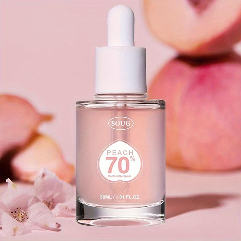 Peach Extract Niacinamide Serum, Hydrating Face Serum, Moisturizing Face Serum for Women, Face Skin Care Products for Daily Use