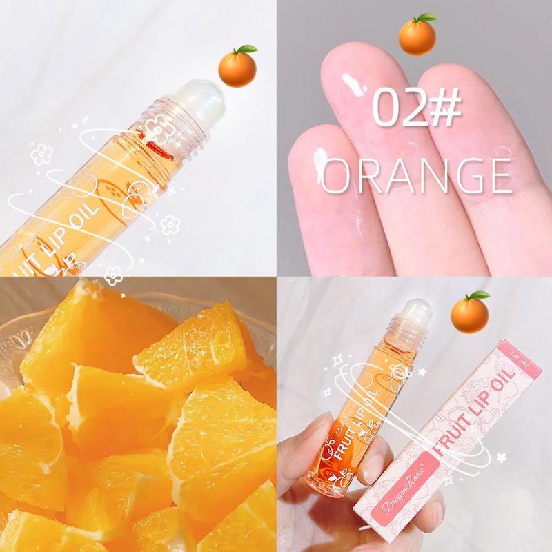 Fruit Lip Oil, 6 Counts set Moisturizing Lip Balm, Lip Oils Lip Gloss, Lip Mask Lip Tint, Hydrating Lip Care Product for Dating and Daily, Lip Care Beauty Products, Makeup Products, Christmas Gifts