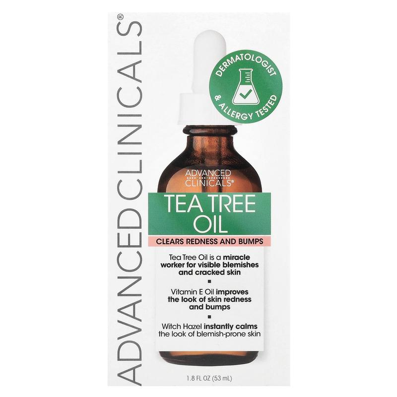 Advanced Clinicals Tea Tree Oil, 1.8 fl oz (53 ml)