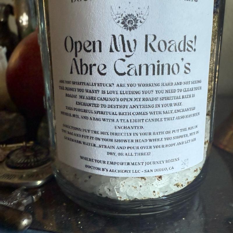 Open My Roads! Abre Camino Spiritual Bath