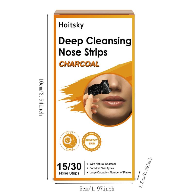 Deep Cleansing Nose Strips, 1 Set Blackhead Remover Nose Sticker, Nose Pore Cleaning Strips, Facial Skin Care Products for Women & Men