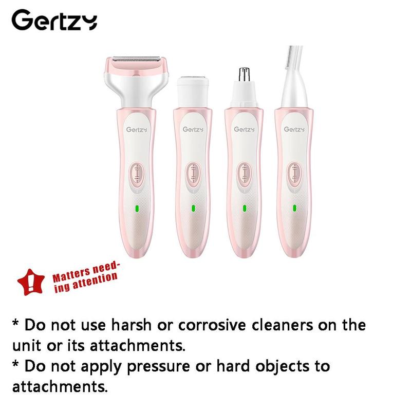 4 in 1 Electric Shaver, 1 Set Multifunctional Electric Hair Trimmer, Nose Hair Shaver, Personal Care Appliances for Women