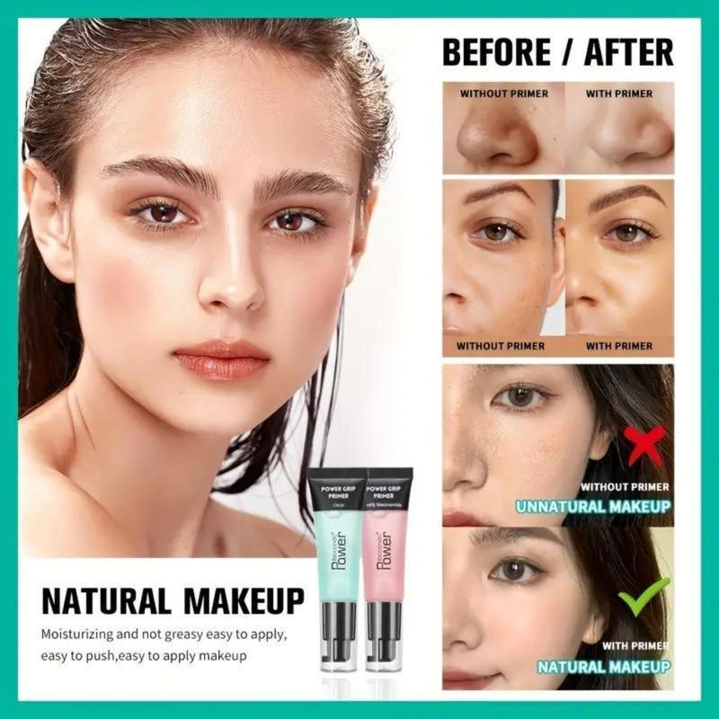 Powerful Hydrating Makeup Primer - Long-Lasting Smoothing Gel for Flawless Foundation Application,Valentine's Day gift