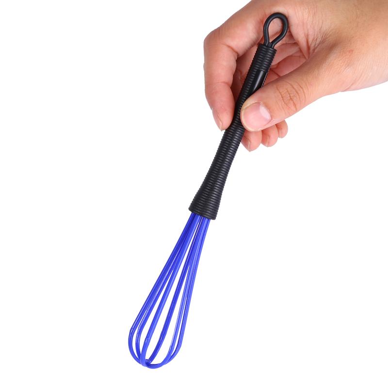 5PCS Plastic Salon Barber Hairdressing Hair Color Dye Cream Whisk Kitchen Balloon Mixer Tool