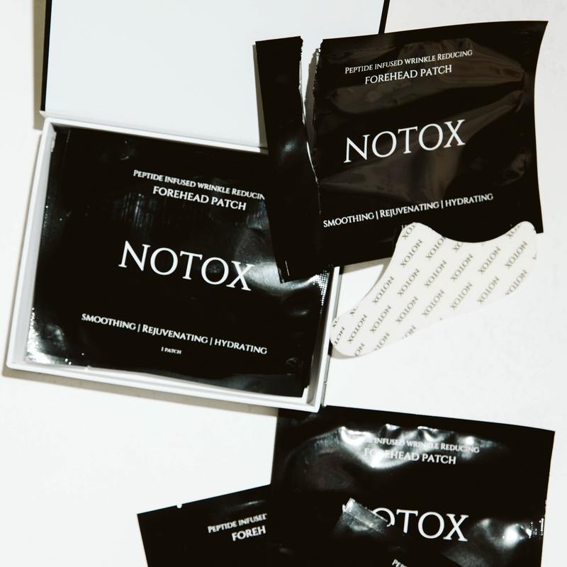 NOTOX Injectionless Wrinkle Reducing Peptide Infused Forehead Patch - 10 Patches Hydrate