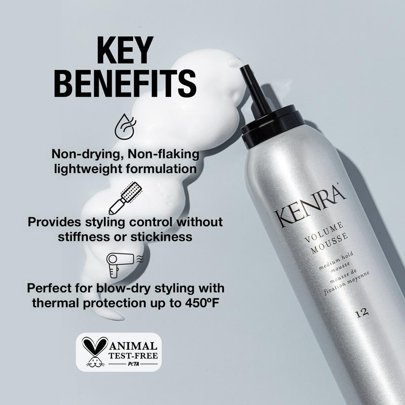 Kenra Volume Mousse 12 8oz - Conditioning formula