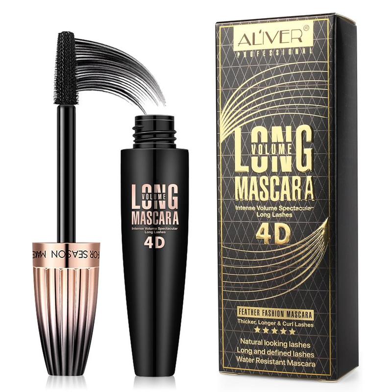 Long Lasting Mascara, 1 Count 2 Counts Waterproof Eyelash Extensions Mascara, Professional Eye Enhancement Makeup Products for Women & Girls