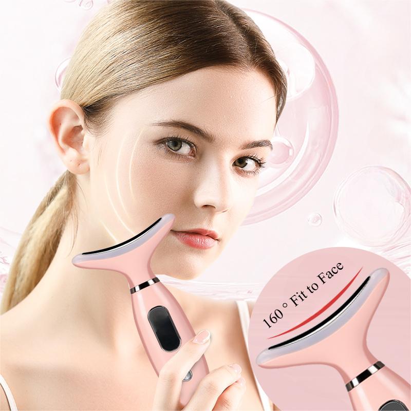 Electric Neck Massager, 1 Count Rechargeable Neck Lifting Massage Machine, Face Massager for Fall, Facial Beauty Instrument for Women, Personal Care Appliances, Ideal Gift for Christmas, Winter Gift, Christmas Gift