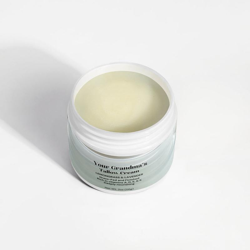 Your Grandma's Tallow Cream-Lemongrass and Lavender