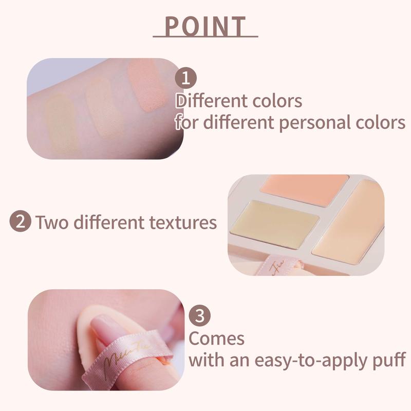 MilleFee - Secret Concealer Palette - Makeup Concerler