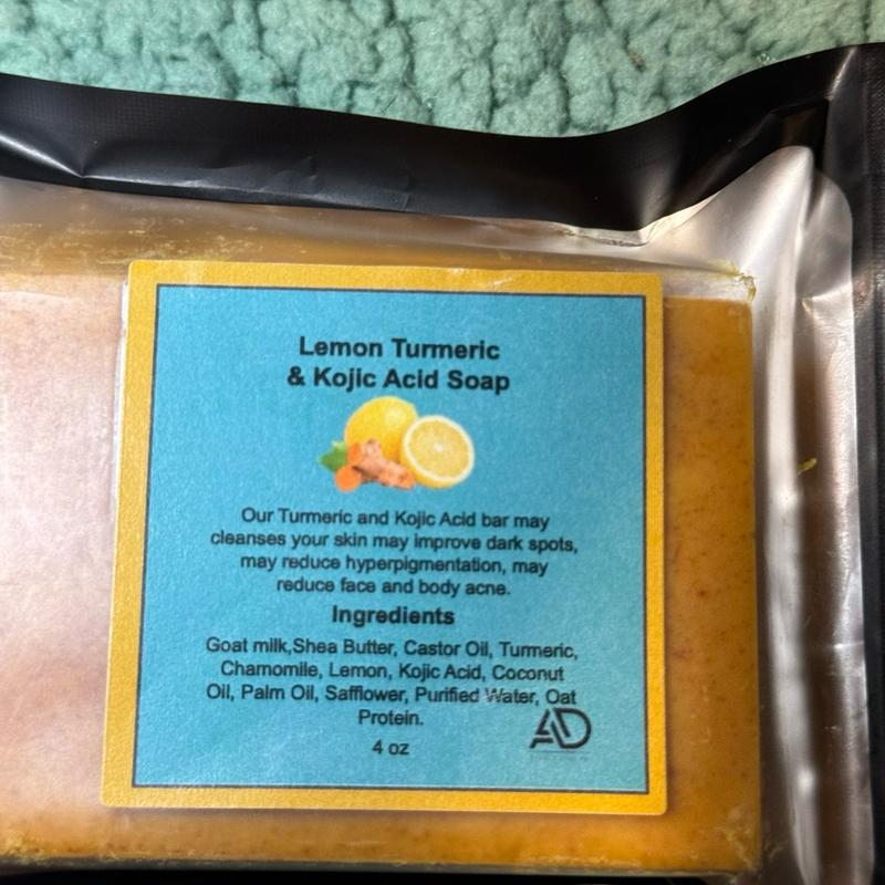 Lemon turmeric kojic soap Fragrance