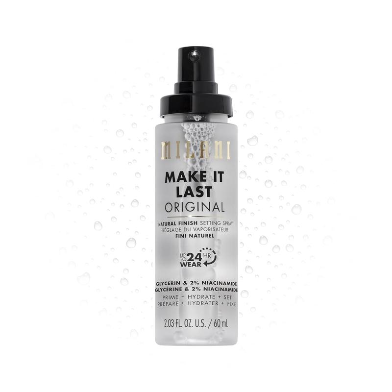 Milani Make It Last Original Setting Spray - Natural Finish, Dewy Finish & Matte Finish- Hydrating