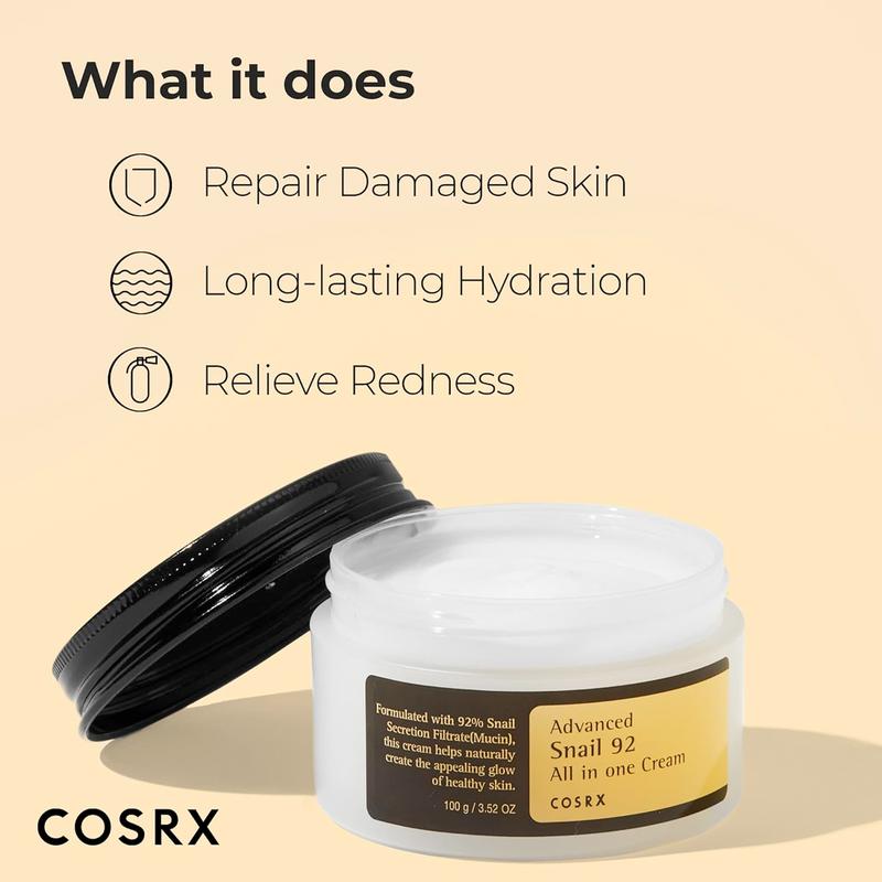 [COSRX OFFICIAL] Snail Mucin Essence & Cream Duo snail slime