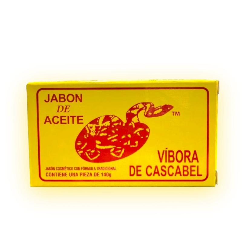 Jabon De Aceite Vibora De Cascabel 140g 4.23oz Soap for Skincare