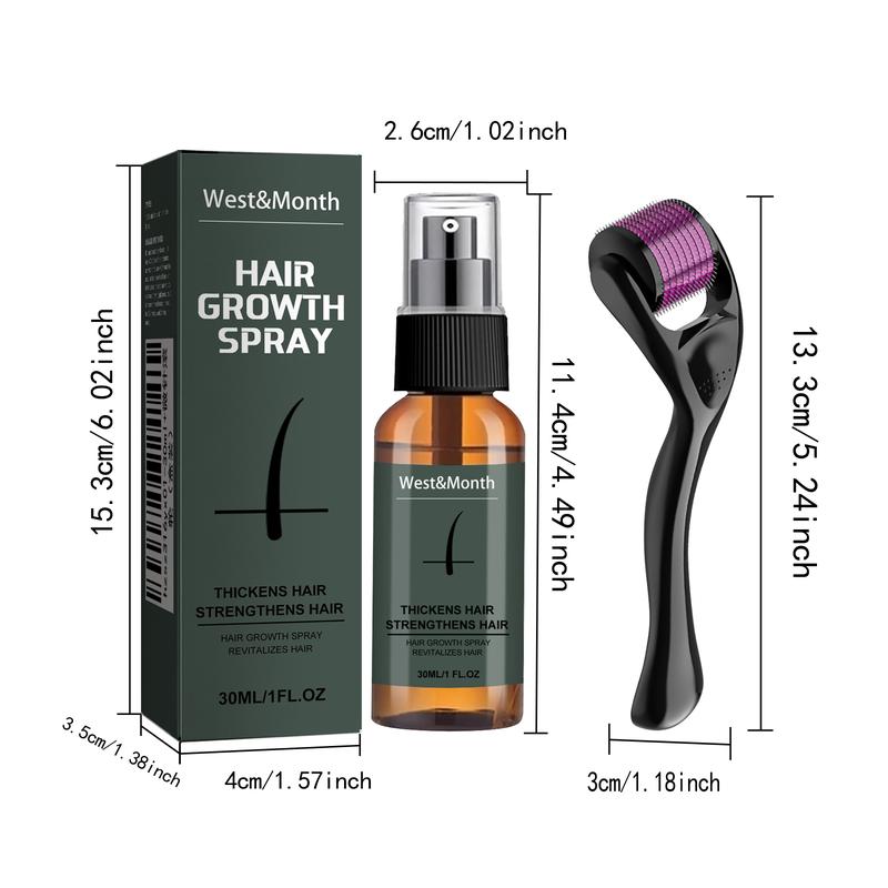 Men's Beard spray set moisturizing spray beard care to promote beard growth and thickening liquid