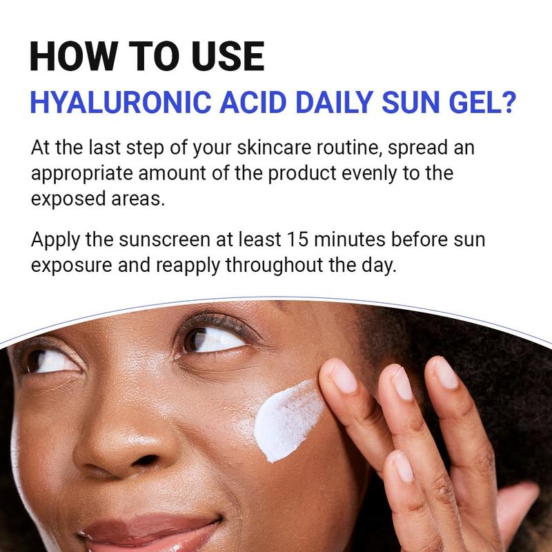 ISNTREE Hyaluronic Acid Daily Sun Gel 50ml, 1.69 fl oz with SPF 30 PA+++