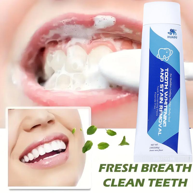 Nano Silver Technology Toothpaste Gel Promotes Fresh Breath and Mouth, Clinically Proven to Whiten Sensitive Teeth Probiotic Deep toothpaste