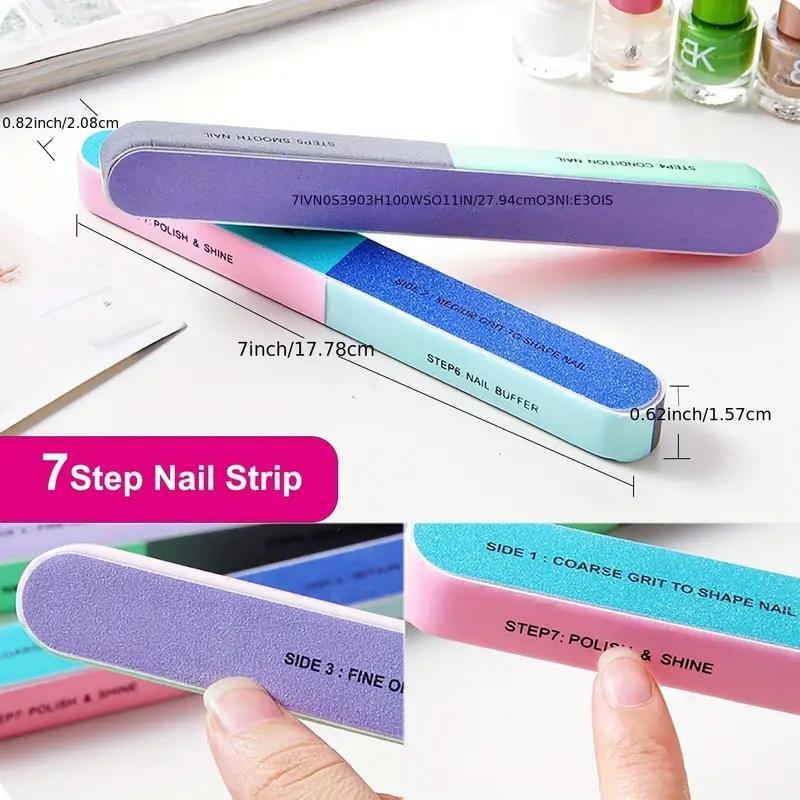 Nail Polishing Tool Set, 18pcs set Nail Polishing Kit, Professional Manicure & Pedicure Tool Set, Christmas Gift