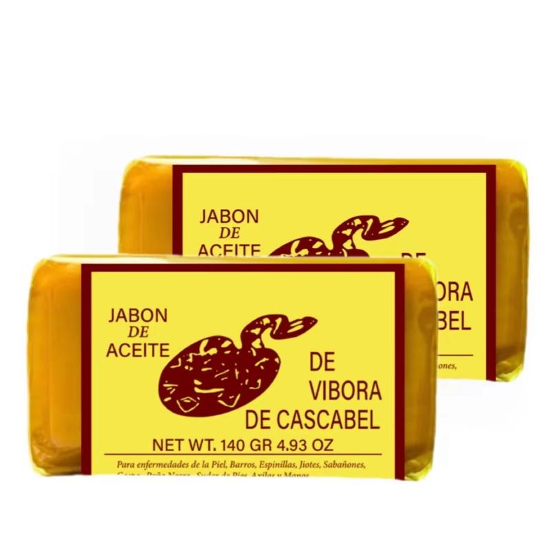 Jabon De Aceite Vibora De Cascabel 140g 4.23oz Soap for Skincare