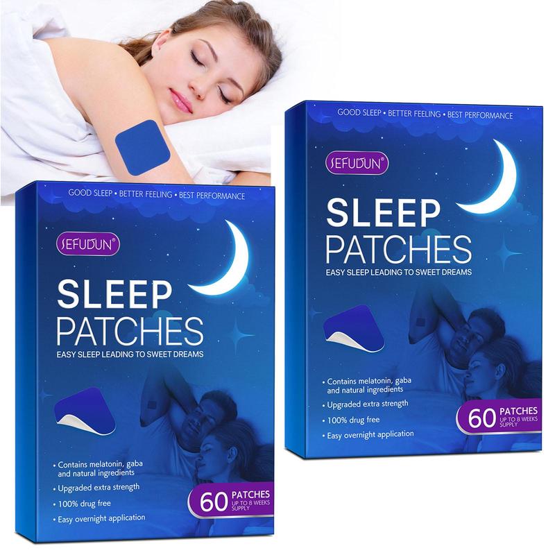 Sleep Patch, 2 Counts box Deep Sleep Patches, Sleep Aid Patches, Stress Relief Patches, Easy To Carry, Suitable for Men and Women