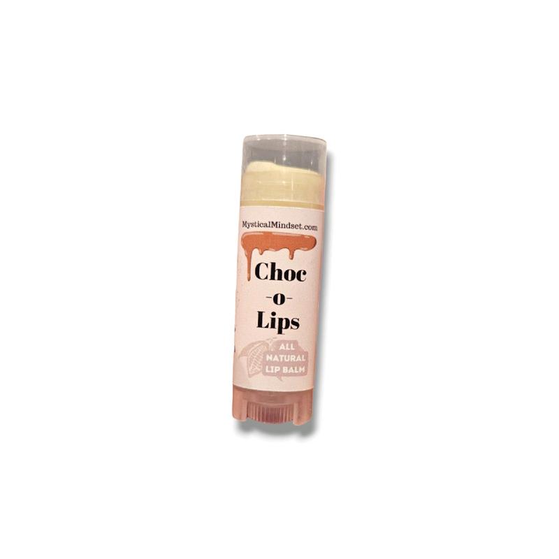 Organic Chocolate Lip Balm with Cocoa, Beeswax, and Shea Butter - Choco-Lips, Skincare Comfort