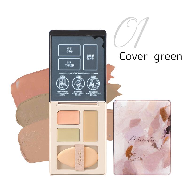 MilleFee - Secret Concealer Palette - Makeup Concerler