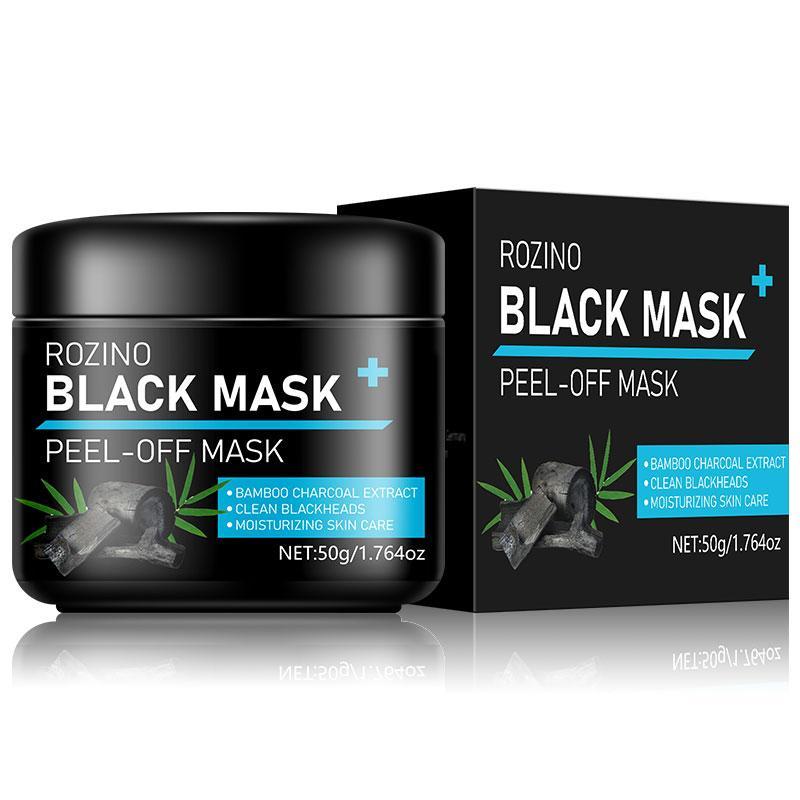 Black Mask, Deep Cleansing Peel Off Mask, Moisturizing Oil Control Mask, Facial Skin Care Product for Women & Men