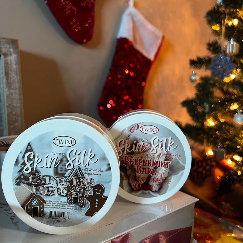 Holiday Skin Silk Bundle (1 Gingerbread + 1 Peppermint Bark)