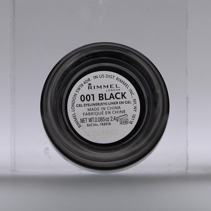 Rimmel London Scandal'Eyes, Gel Eyeliner, 001 Black, 0.08 oz (2.4 g)