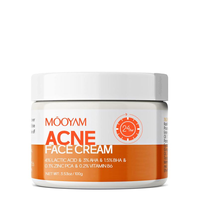 MOOYAM Acne Scar Treatment Cream 100g Centella & Snail Repair Cream Post-Acne Marks Removal Acne&Pimple Treatment Fragrance Free Paraben Free Skincare Salicylic Skin Repair Sensitive Teens-