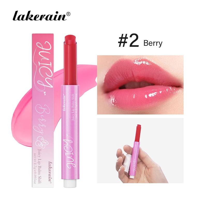 Moisturizing Color Changing Lip Balm, Long-lasting Hydrating Lip Plumping Gloss, Juicy Lip Moisturizer for All Occasions Lip Makeup, Girls and Women Makeup Accessories