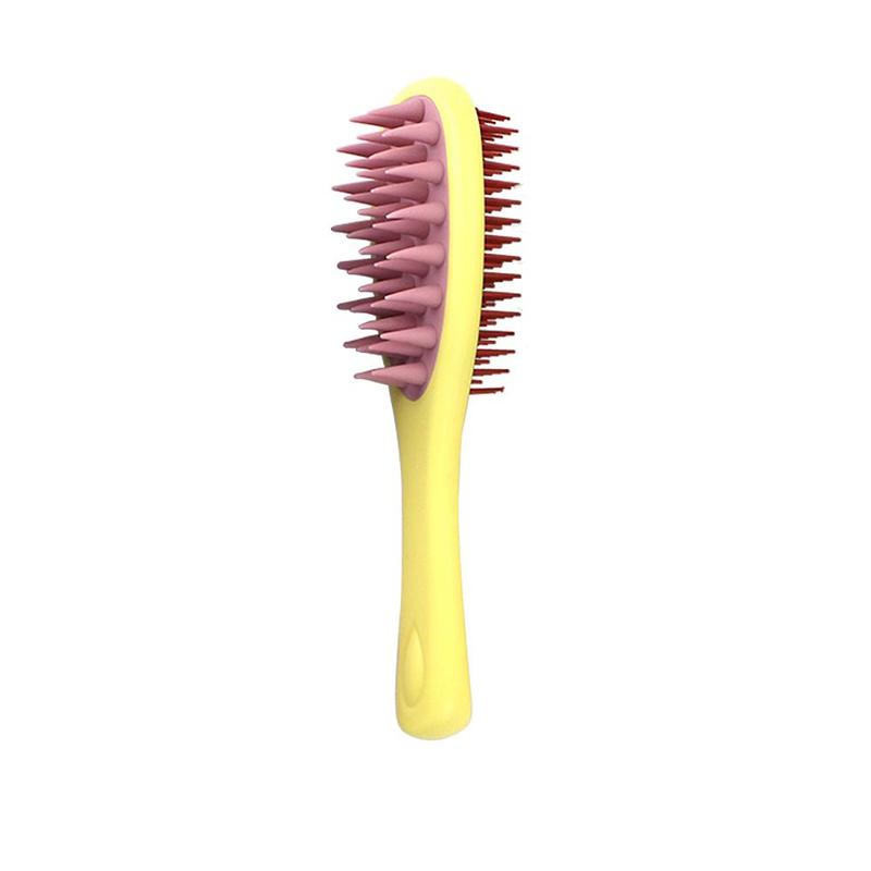 Double-sided Shampoo Brush, Long Handle Scalp Massage Comb, Hair Care & Styling Tool For Women & Men