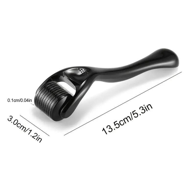 Handheld Beard Roller (1 Piece), Micro Needle Rolling Tools for Face, Beard, Body and Scalp, Men and Women's Skin Care Tool