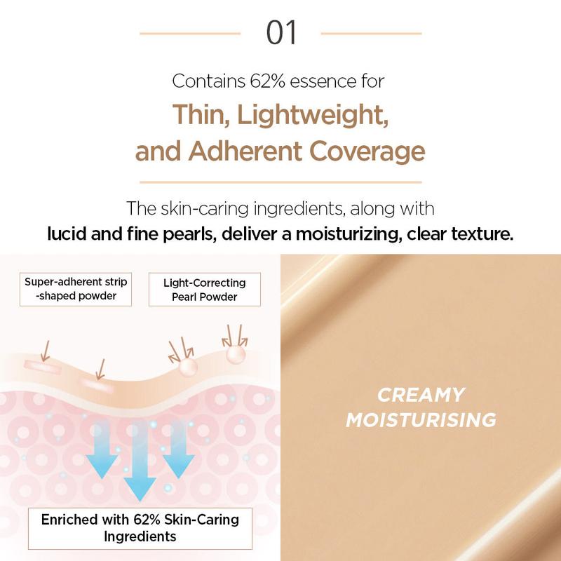 Jung Saem Mool Skin Nuder Cushion Concealer (SPF 50+ PA+++) 10g