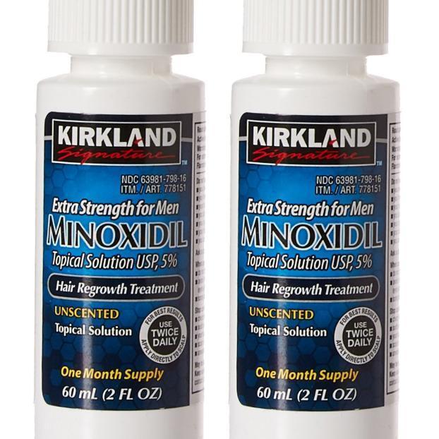 Kirkland Minoxidil 5% Extra Strength 1,2,3, 6 Months Supply Men Hair Regrowth Hair Care Daily