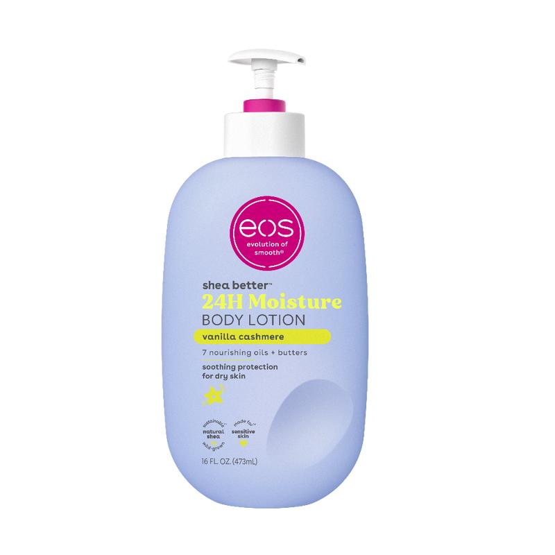 eos Shea Better Body Lotion for Dry Skin – Full Scent Collection, 16 fl oz, Deep Hydration & Nourishing Care for Soft, Smooth Skin!