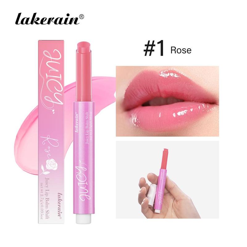 Moisturizing Color Changing Lip Balm, Long-lasting Hydrating Lip Plumping Gloss, Juicy Lip Moisturizer for All Occasions Lip Makeup, Girls and Women Makeup Accessories