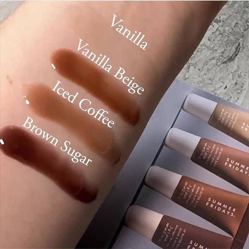 The Mini Neutrals Lip Butter Balm Set，4 Flavors and Colors，moisturize lips，Autumn and winter hot-selling item，Prevent dryness and cracking