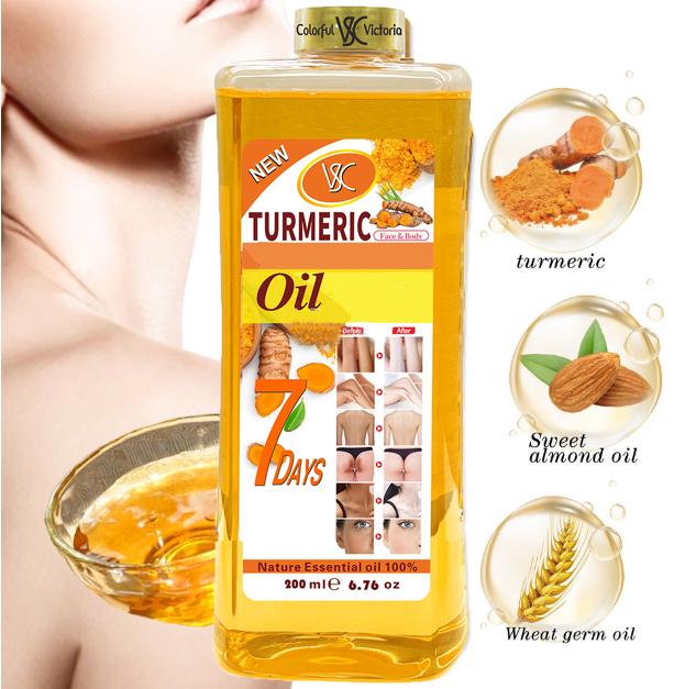 Turmeric 2-Piece Set - Turmeric Oil, Turmeric Soap,  enriched with ginger ingredients and body oils for your body care needs!