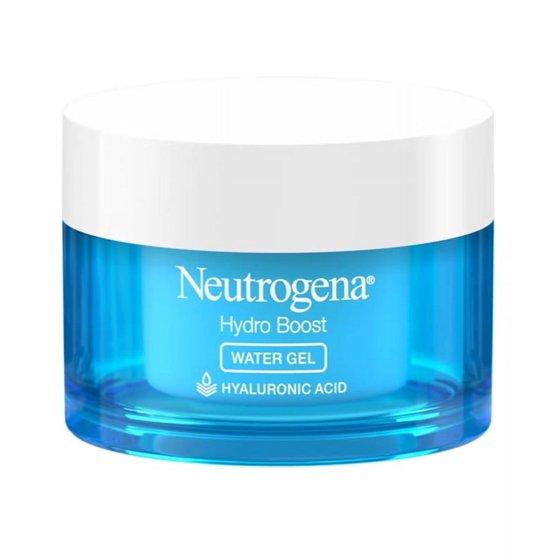 [W] Neutrogena Hydro Boost Hyaluronic Acid Hydrating Water Gel Daily Face Moisturizer for Dry Skin, Oil-Free, Non-Comedogenic & Dye-Free Face Lotion, 1.7 oz 50 ml